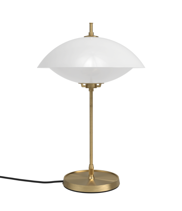 Fritz Hansen Fritz Hansen - Clam Table Lamp brass - opal glass