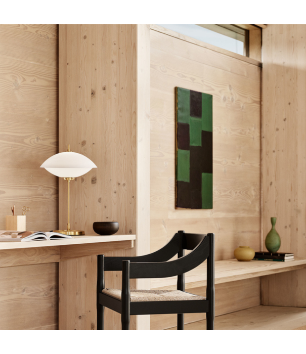 Fritz Hansen Clam Tafellamp opaal glas