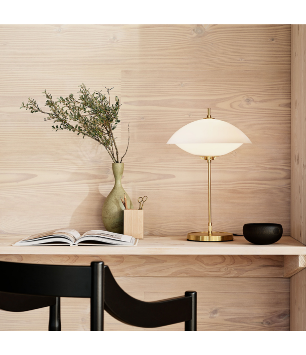 Fritz Hansen Clam Table Lamp opal glass