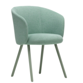 Mikado Armchair mint aluminium, fabric Dumet