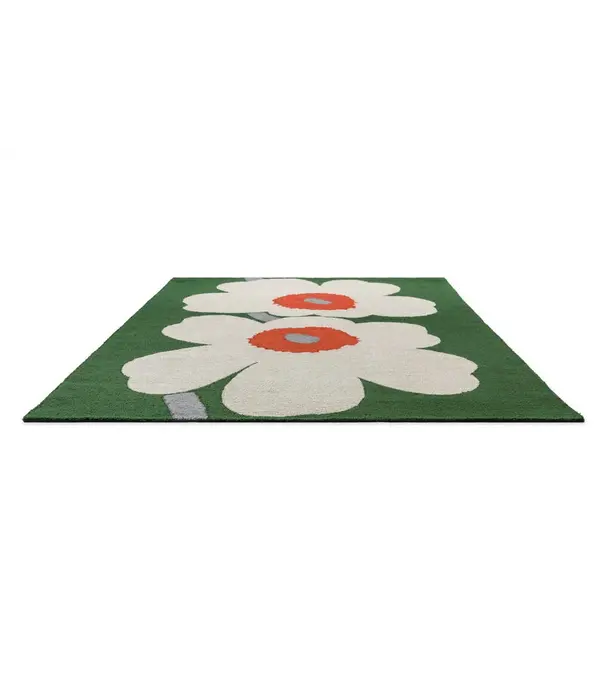 Marimekko Marimekko - Unikko 60th Anniversary Green Outdoor Rug