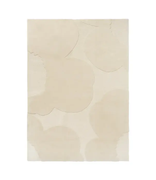 Marimekko Marimekko - Unikko rug, natural white 100% Wool