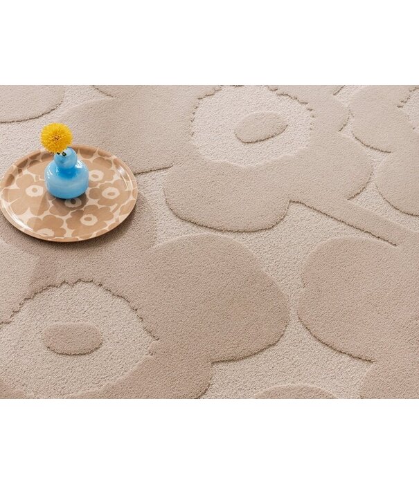 Marimekko Marimekko  Unikko Wool Rug light beige, tufted
