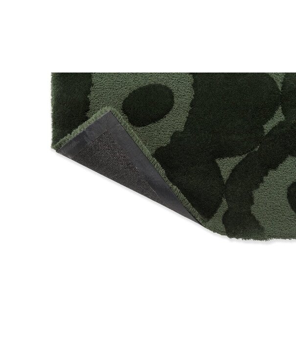 Marimekko Marimekko Unikko  Wol Vloerkleed dark green, tufted