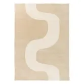 Marimekko Seireeni Wool Rug warm beige