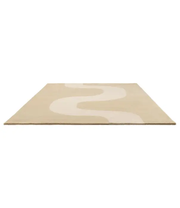 Marimekko Marimekko Seireeni Wool Rug warm beige