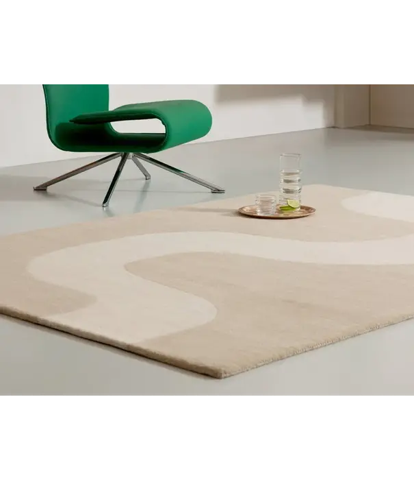 Marimekko Marimekko Seireeni Wool Rug warm beige