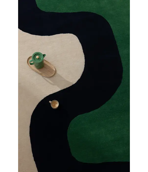 Marimekko Marimekko Seireeni Wool Rug green, handtufted