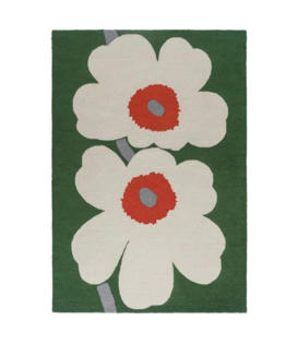 Marimekko - Unikko 60th Anniversary Green Outdoor Rug