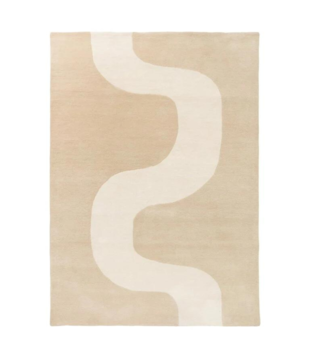 Marimekko - Seireeni Rug warm beige