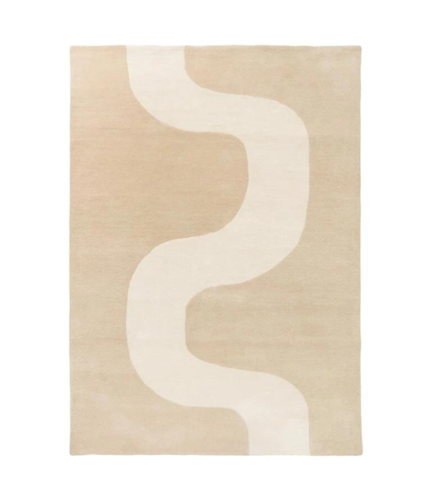 Marimekko Marimekko Seireeni Wool Rug warm beige