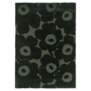Marimekko - Unikko rug, dark green 100% Wool