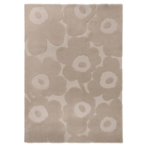 Marimekko  Unikko Wool Rug light beige, tufted