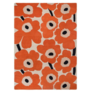 Marimekko - Unikko Wol Vloerkleed orange red