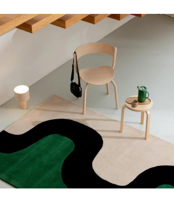 Marimekko Marimekko - Seireeni rug,  green - black - beige