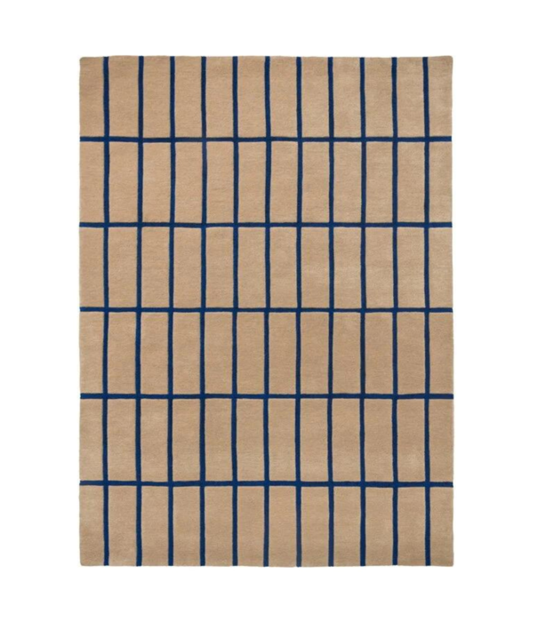 Marimekko Marimekko Tiiliskivi Wool Rug bright blue, handtufted