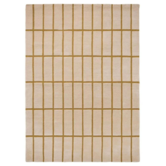 Marimekko Tiiliskivi Wool Rug bronze yellow, handtufted