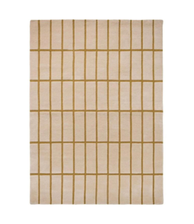 Marimekko - Tiiliskivi Rug bronze yellow