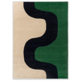 Marimekko - Seireeni rug,  green - black - beige