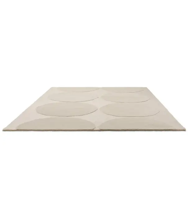 Marimekko Marimekko Isot Kivet rug, natural white wool