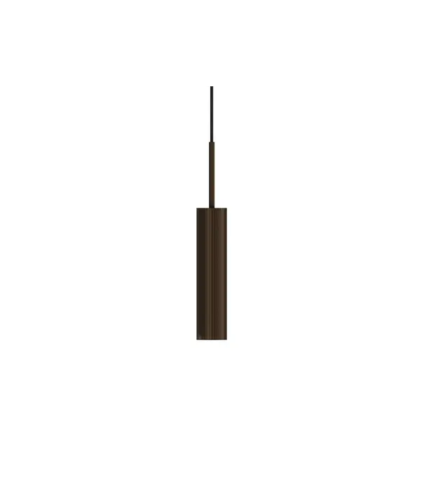 Audo Audo - Tubulaire Pendant Lamp aluminium, bronzed