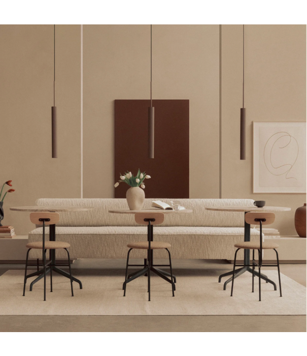 Audo Audo - Tubulaire Pendant Lamp aluminium, bronzed