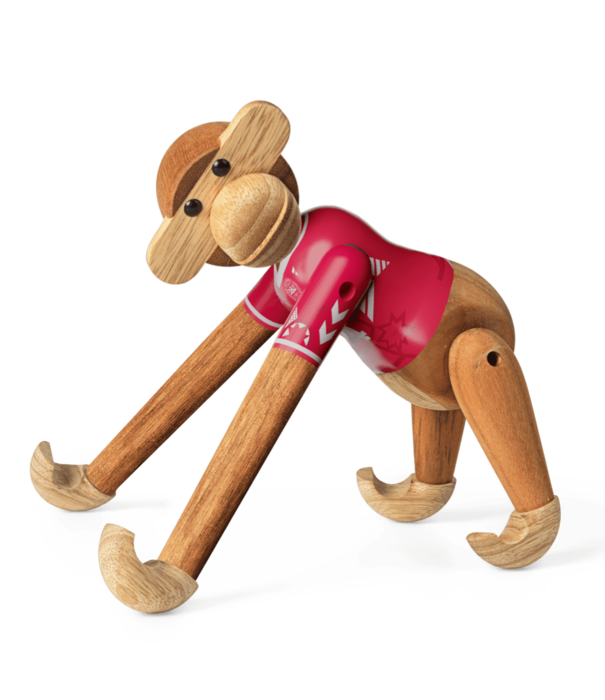 Kay Bojesen  Kay Bojesen - Monkey X DBU Mini - Teak / limba