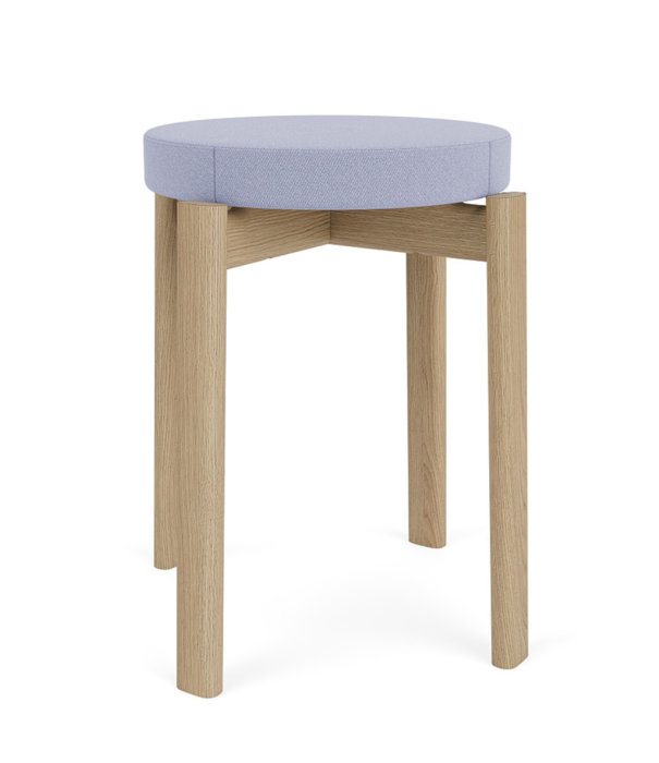 Audo Audo - Passage Stool oak, cushion upholstered