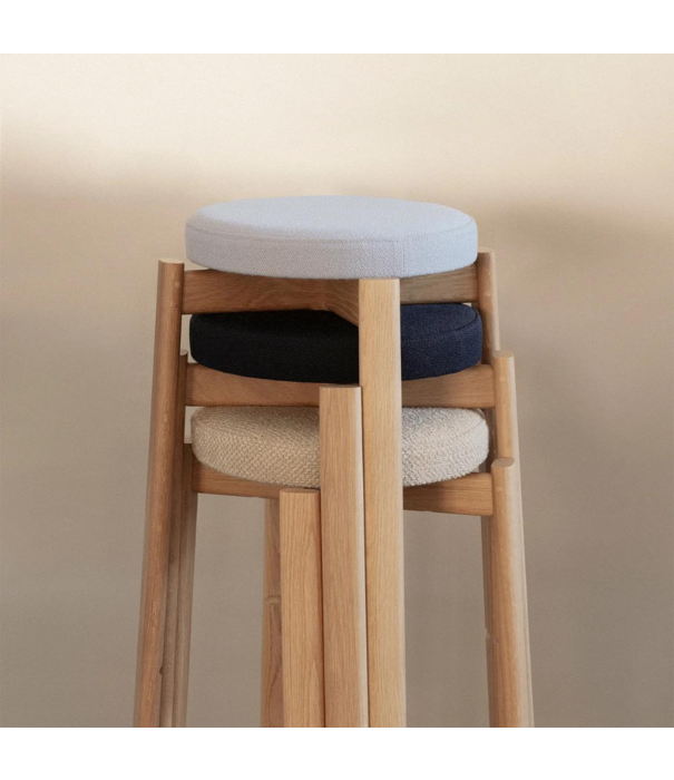 Audo Audo - Passage Stool oak, cushion upholstered