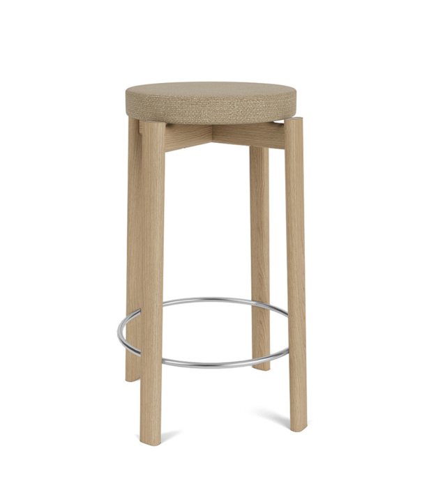 Audo Audo - Passage Counter Stool, seat upholstered