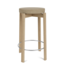Audo - Passage Counter Stool, seat upholstered