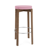 Audo - Passage Bar Stool, upholstered seat