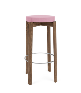 Audo assage Bar Stool, upholstered seat