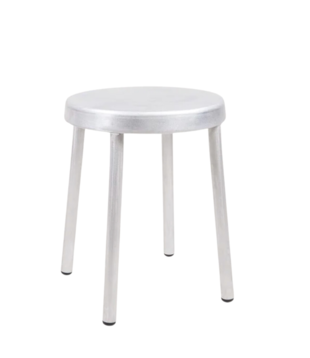 Tasca Stool Aluminium