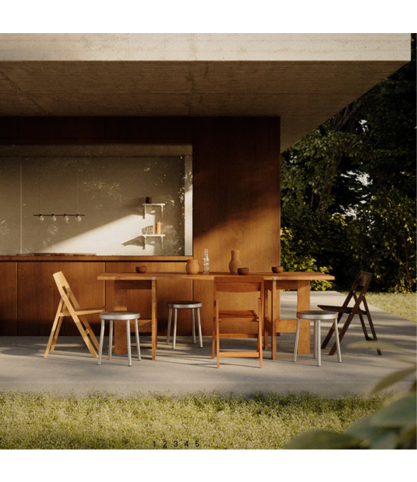 Frama  Frama Tasca Kruk Aluminium in / outdoor