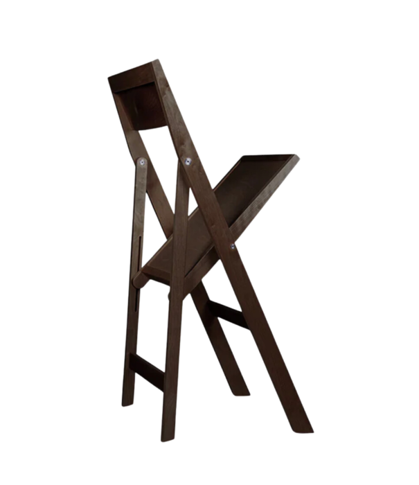 Frama  Folding Flat Chair dark brown birch