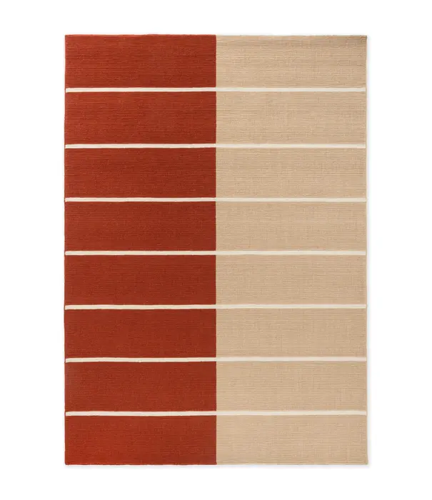 Marimekko Marimekko -  Tiibet Vloerkleed Burnt Orange wol