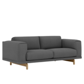 Rest 2-seater Sofa, oak base, variants