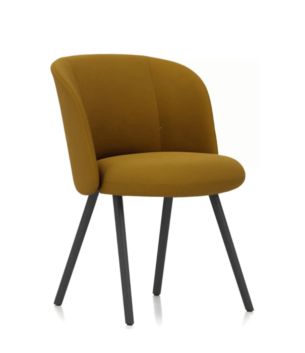 Vitra  Mikado Side Chair metal legs, fabric Volo