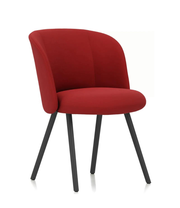 Vitra  Vitra - Mikado Side Chair metal legs, fabric Volo