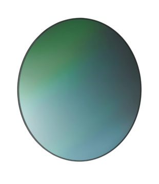 Studio Roso Mirror Round Green Ø76