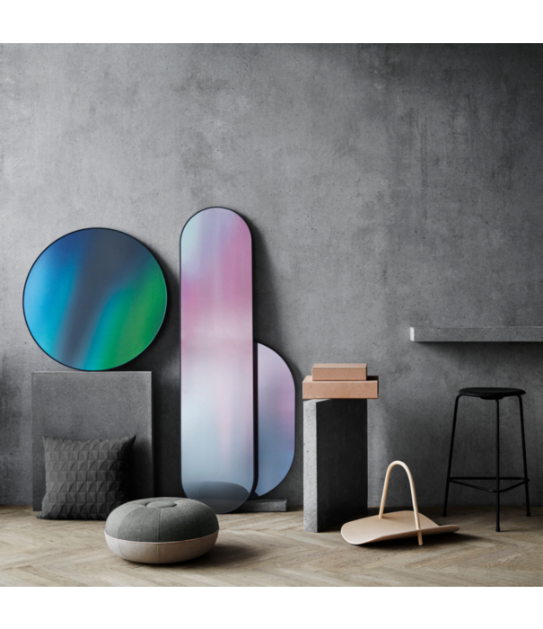 Fritz Hansen  Studio Roso Mirror Round Green