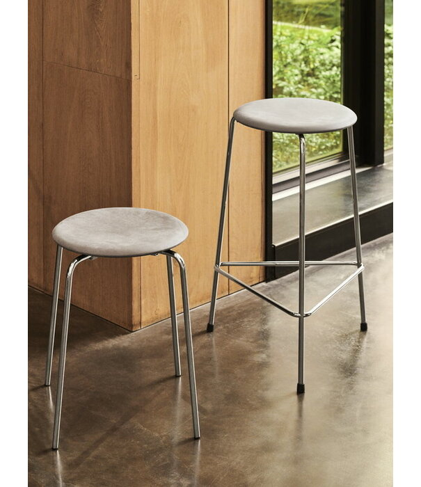 Fritz Hansen Fritz Hansen Model 3170 High Dot Counter Stool with 4 legs