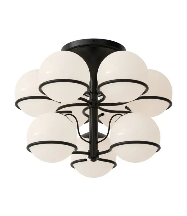 Astep  Astep Model 2042/9 Ceiling Lamp / Opaline glass