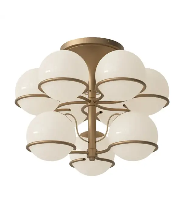 Astep  Astep Model 2042/9 Ceiling Lamp / Opaline glass