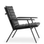 Vipp 456 Shelter Lounge chair black leather