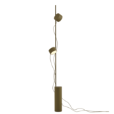 Muuto - Post Foor Lamp brown - green