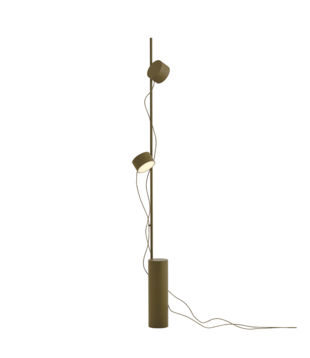 Muuto - Post Foor Lamp brown - green