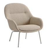 Muuto Fiber Lounge Armchair,  tube base