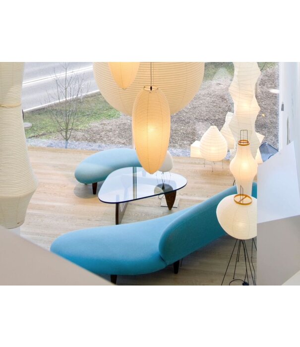 Vitra  Vitra Freeform Sofa Credo pale rose-cognac, maple legs